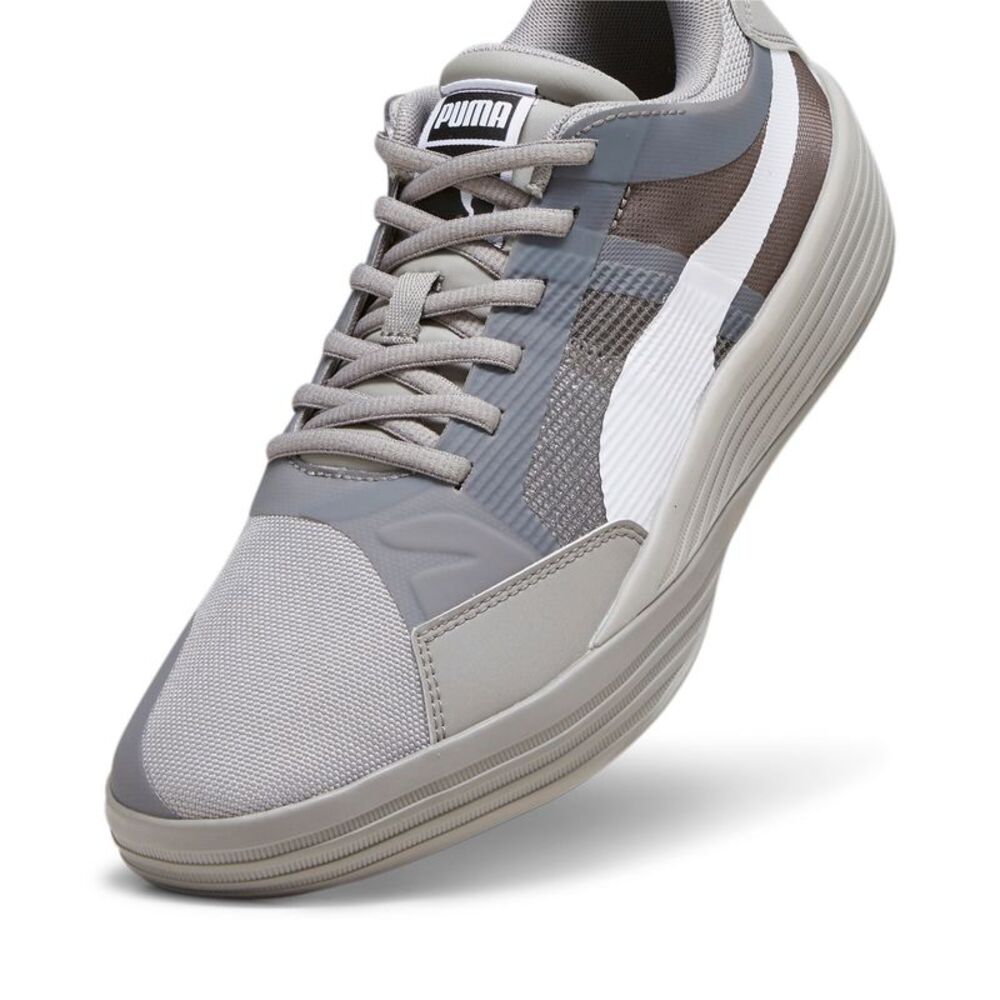 Puma Mens Clyde All-Pro Team Gray Shoes (NWT) - Picture 4 of 5